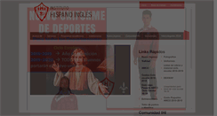 Desktop Screenshot of hispanoingles.edu.mx